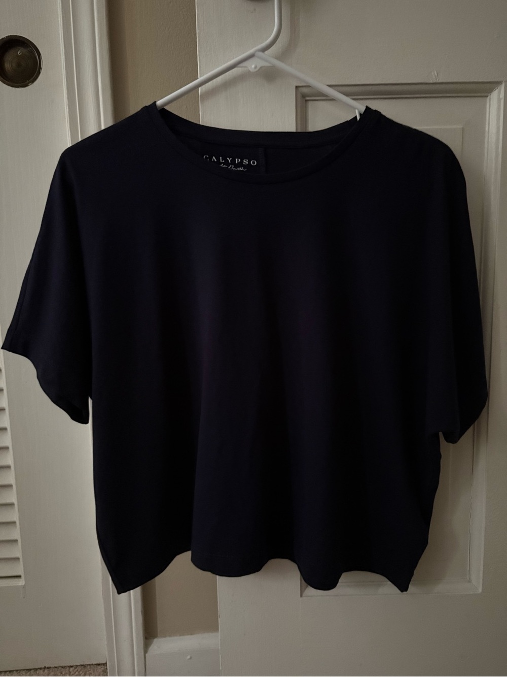 Calypso by St Barth Navy Top